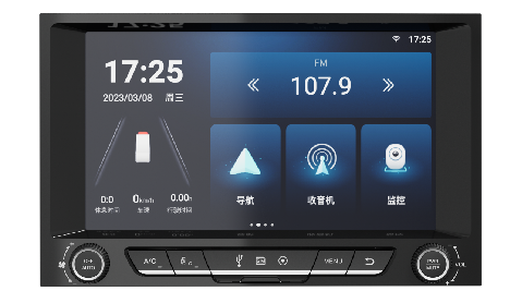 In-Vehicle Infotainment with Backseat Screen